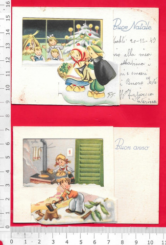 Buon natale biglietto - buon,