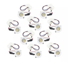 KIT 10 RECESSED SPOTLIGHTS LED