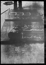 JOSEPH BEUYS serigrafia su cartoncino 1978 titolata 'IN HEAD AND IN POT' (r.39)