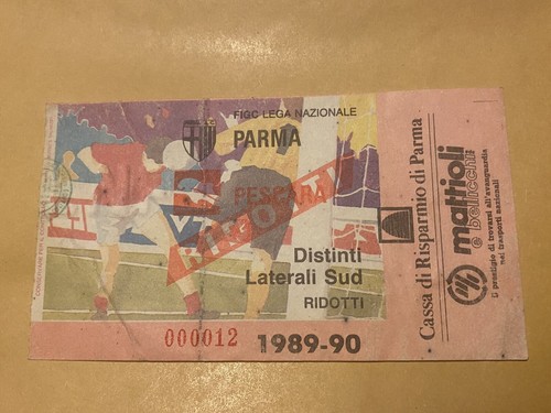 Parma pescara 1989 90 - parma-pescara, 1989/90