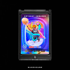 1/1 ANTHONY EDWARDS 💎 SKY VIEW HOLO  PRIZM SSP 💎 NEW PENINI: ONE OF ONE ART