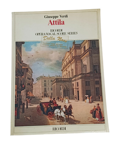 Spartiti attila giuseppe verdi - spartiti,