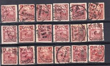 CINA Impero set di 18 usati 20