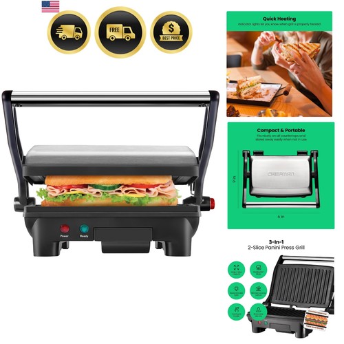 Griglia elettrica panini - griglia,