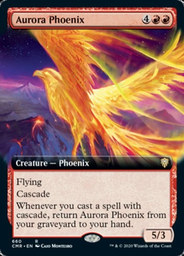 Mtg aurora phoenix - phoenix, exc