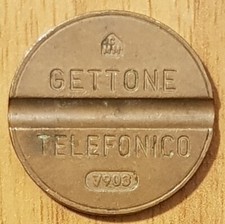 Italia gettone telefonico dal