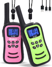 Walkie Talkie Bambini Bambina, 2 Pezzi Woki Toki Di Lungo Raggio Con 8 Canali Ra