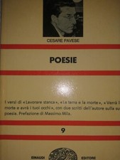 Cesare Pavese Poesie Einaudi