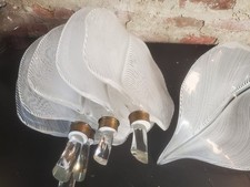 Lampade da parete in vetro di