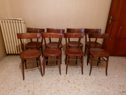 Sedia milano legno noce - milano,