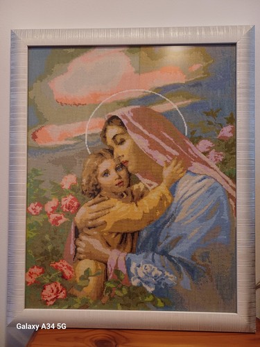 Quadro madonna con gesu - gesu,