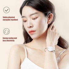 1Pz Bracciale Antizanzare Ultrasuoni Portatile Ricaricabile Moda Mos