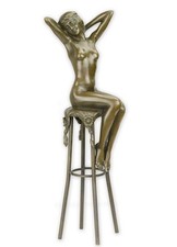 Scultura In Bronzo Atto