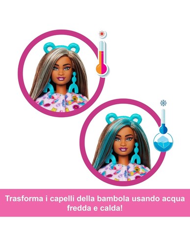 Barbie cutie reveal care - reveal, bears