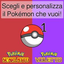 QUALSIASI Pokémon - Scarlatto e Violetto - SCEGLI e personalizza - TEAM BUILD