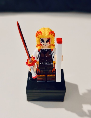Minifigure kyojuro rengoku - kyojuro,