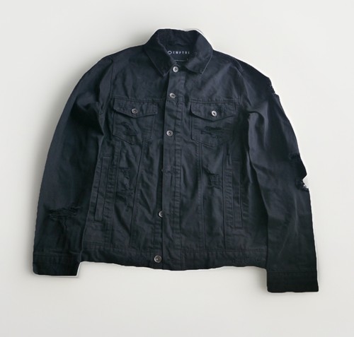 Giacca denim nera empyre uomo - giacca,