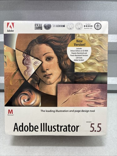 Adobe illustrator vintage - illustrator, 5.5