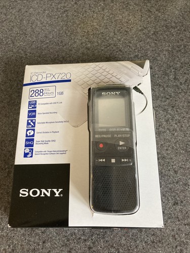Sony icd px720 gb - icd-px720, (1