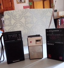 n.3 radioline transistor PANASONIC R-108, PANASONIC RF-502, SONY ICF17 