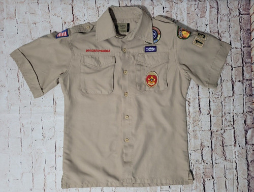 Boy scout bsa camicia - scout, bsa,