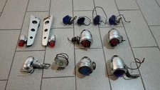Kit luci cromate per moto custom