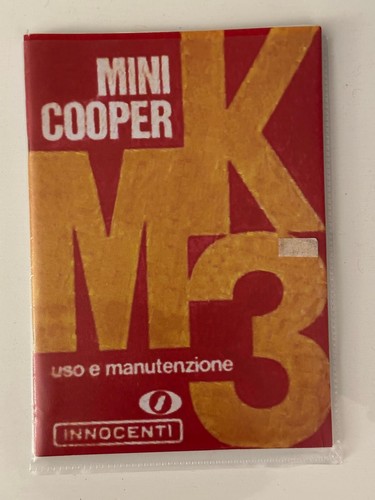 Mini cooper mk3 libretto uso - mk3,