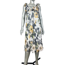 Abito in seta floreale Sonia