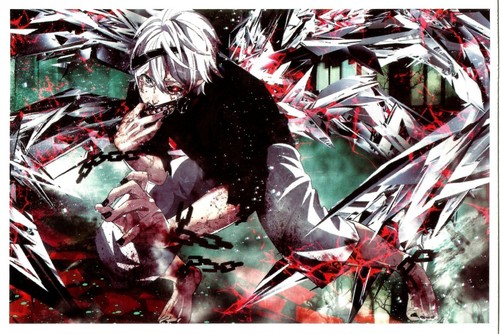 Tokyo ghoul cartolina - tokyo,