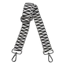 Black, White-Black Buckle