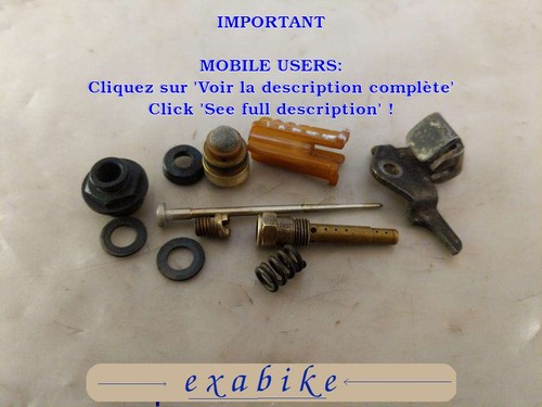 Elements carburateur pour - de,