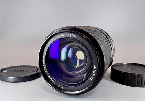 Minolta nuovo obiettivo nmd - obiettivo, md