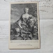 CPA Mademoiselle Pélissier