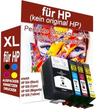 4 Druckerpatronen zu HP