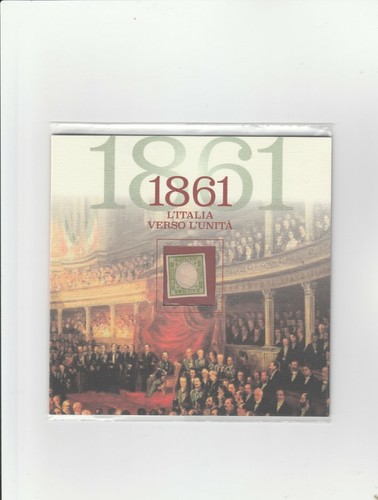 Folder bolaffi italia - "l'italia, verso