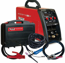 SALDATRICE AD INVERTER PROFESSIONALE TIG STAYER A ELETTRODO 170A + ACCESSORI