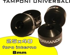 SLIDER PAD TAMPONI PROTEZIONE UNIVERSALI MOTO PITBIKE MOTARD POLINI KTM  8mm