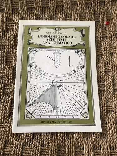 Orologio solare azimutale - l'orologio,