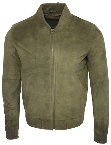 Giacca bomber varsity suede - bomber,