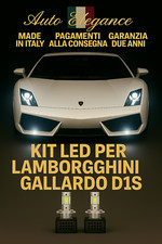 💫 Kit LED D1S 6000K Anabbaglianti per Lamborghini Gallardo | Bianco CANBUS💫