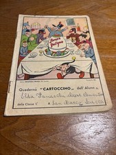 Fortunello-Corriere dei Piccoli-Quaderno anni’30-Ediz.Cartoccino