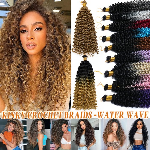Trecce onda acqua afro - d'acqua, ricci