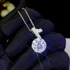 2Ct Round Diamond Music Note