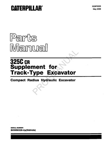 Caterpillar cat 325c - 325c, cr