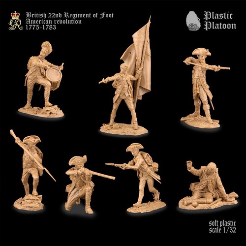 Plastic plotoon british army - plastic,