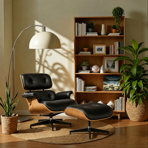 Pro tall mid century chaise - pro,