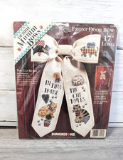 1996 Dimensions DEBBIE MUMM 17" ARCO Kit LE REGOLE DEL GATTO punto croce contato