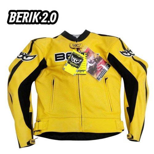 Berik giacca pelle - pelle, racing