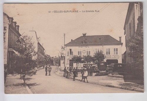 Cpa celles sur plaine - plaine, 41