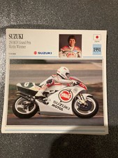 CARTE FICHE MOTO collection